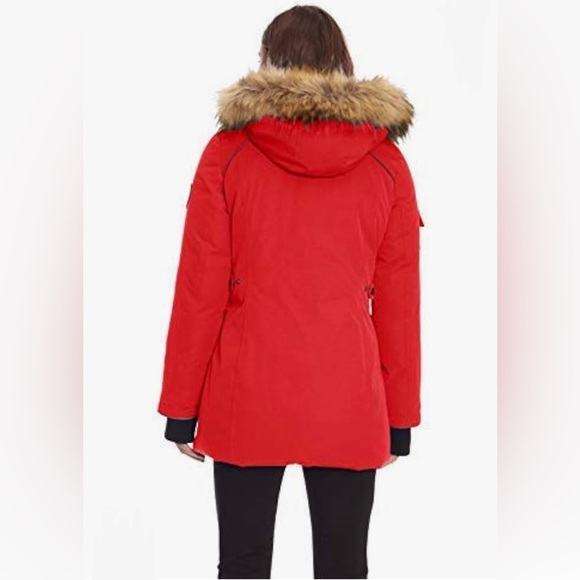 NWOT Alpine North Glacier Jacket in shade Crimson. - Picture 2 of 4